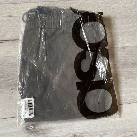 Asos skinny chino shorts with elastic waist in khaki (green)S‎ NWT IN PACKAGING - Picture 5 of 10